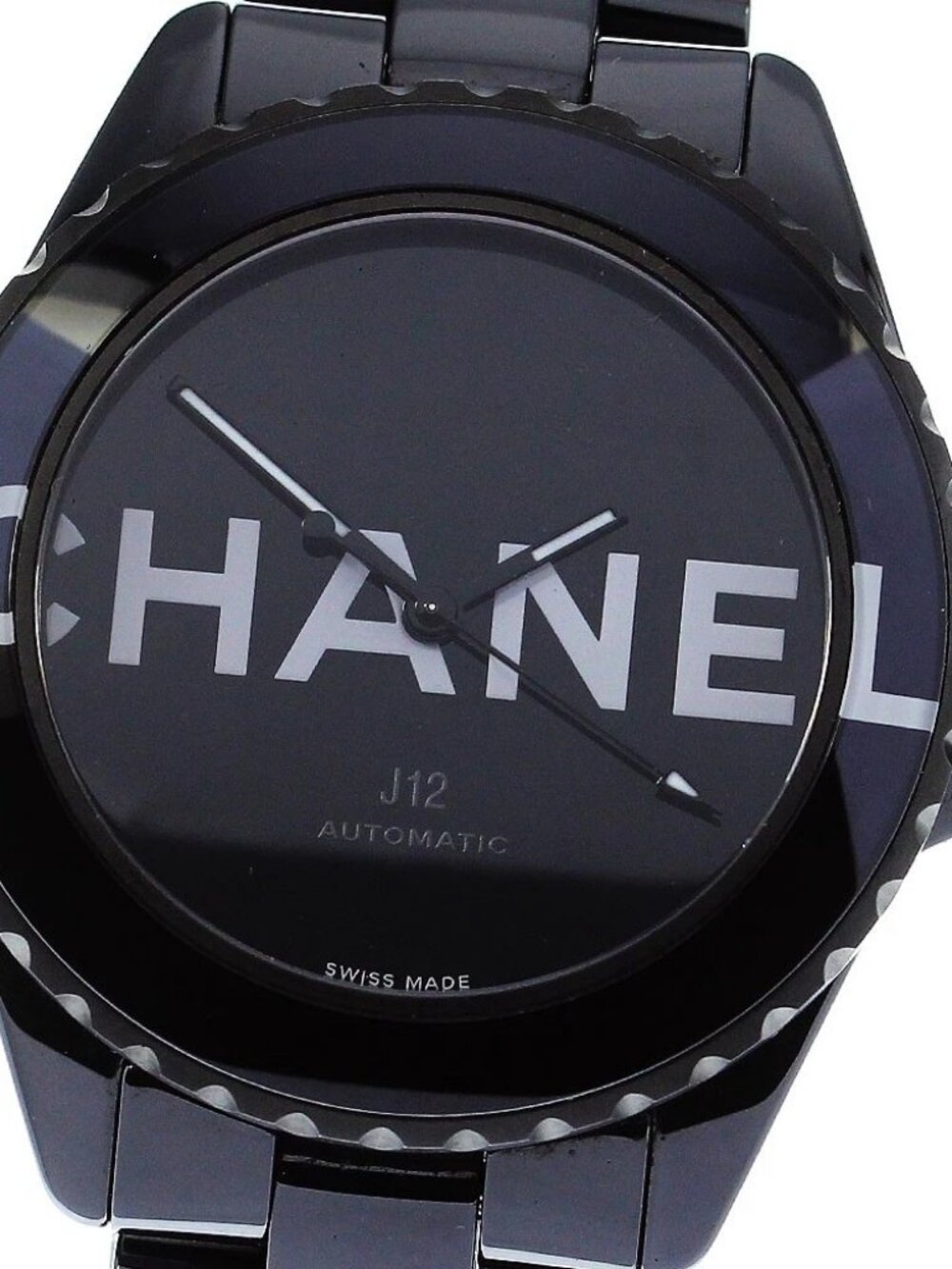 CHANEL J12 Wanted de Chanel H7418 Black ceramic Automatic Men's Watch_778567